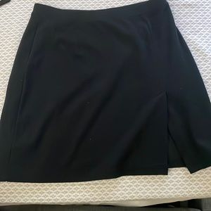 Black skirt